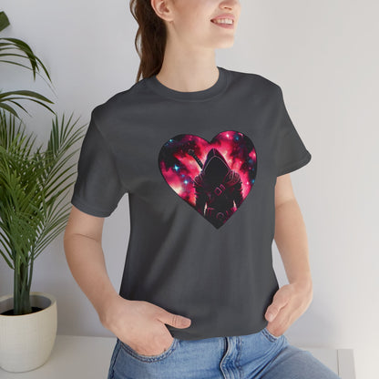 D&D Rogue Heart - Unisex Jersey Short Sleeve Tee