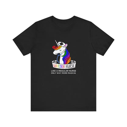 Unicorn Nurse - Unisex Jersey Short Sleeve Tee - Nurse