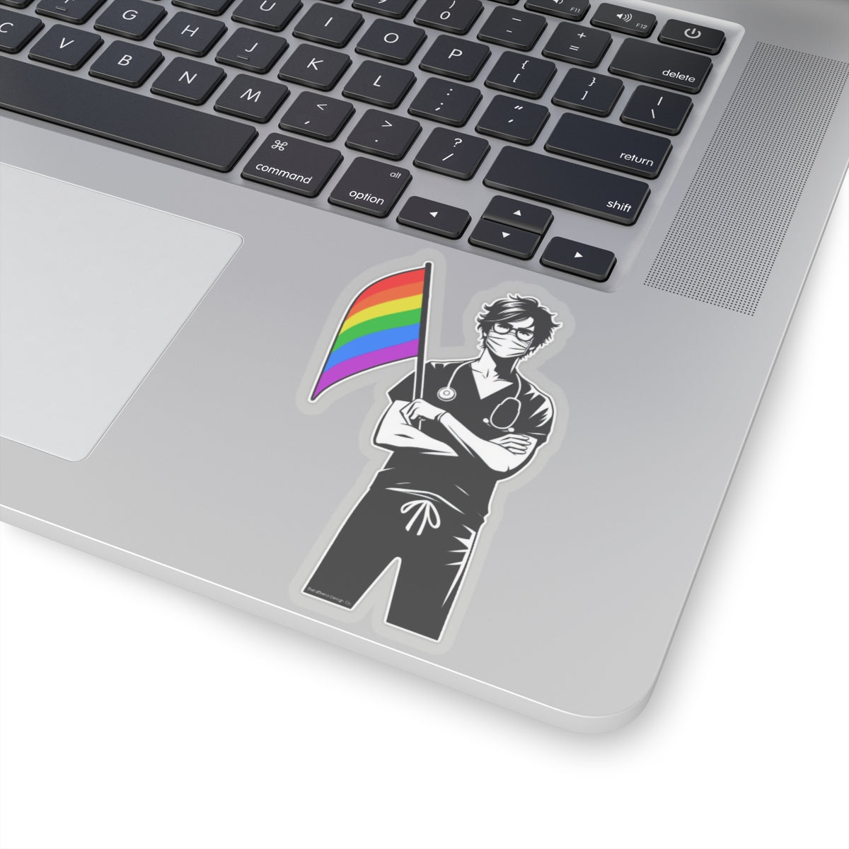 Medical Ally Pride Kiss-Cut Sticker