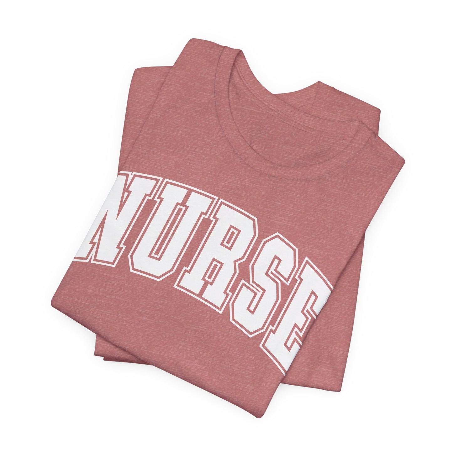 Collegiate "nurse" - Unisex Jersey Short Sleeve Tee - Nurse