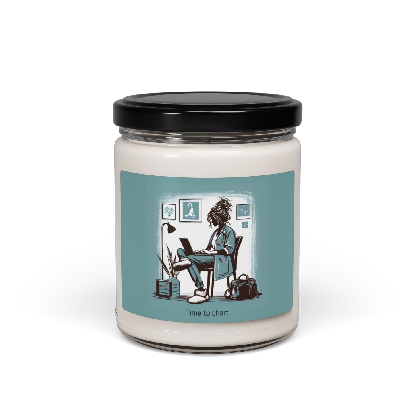 Charting Nurse - Scented Soy Candle, 9oz