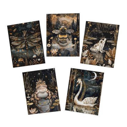 DP - Regal Lake Animals - Multi-Design Greeting Cards (5-Pack) | 8