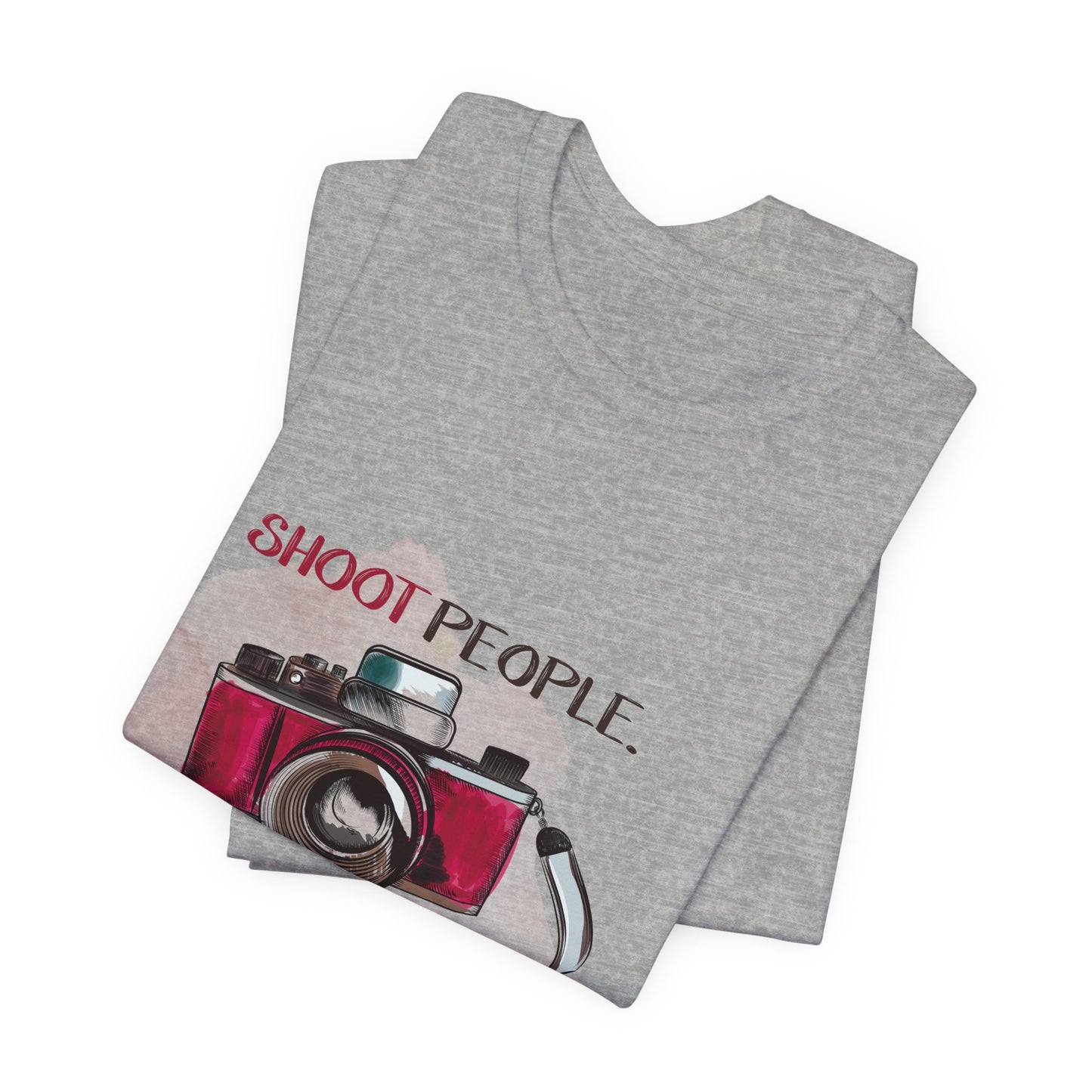 I shoot people - Camera Humor - Jersey Short Sleeve Tee | 1