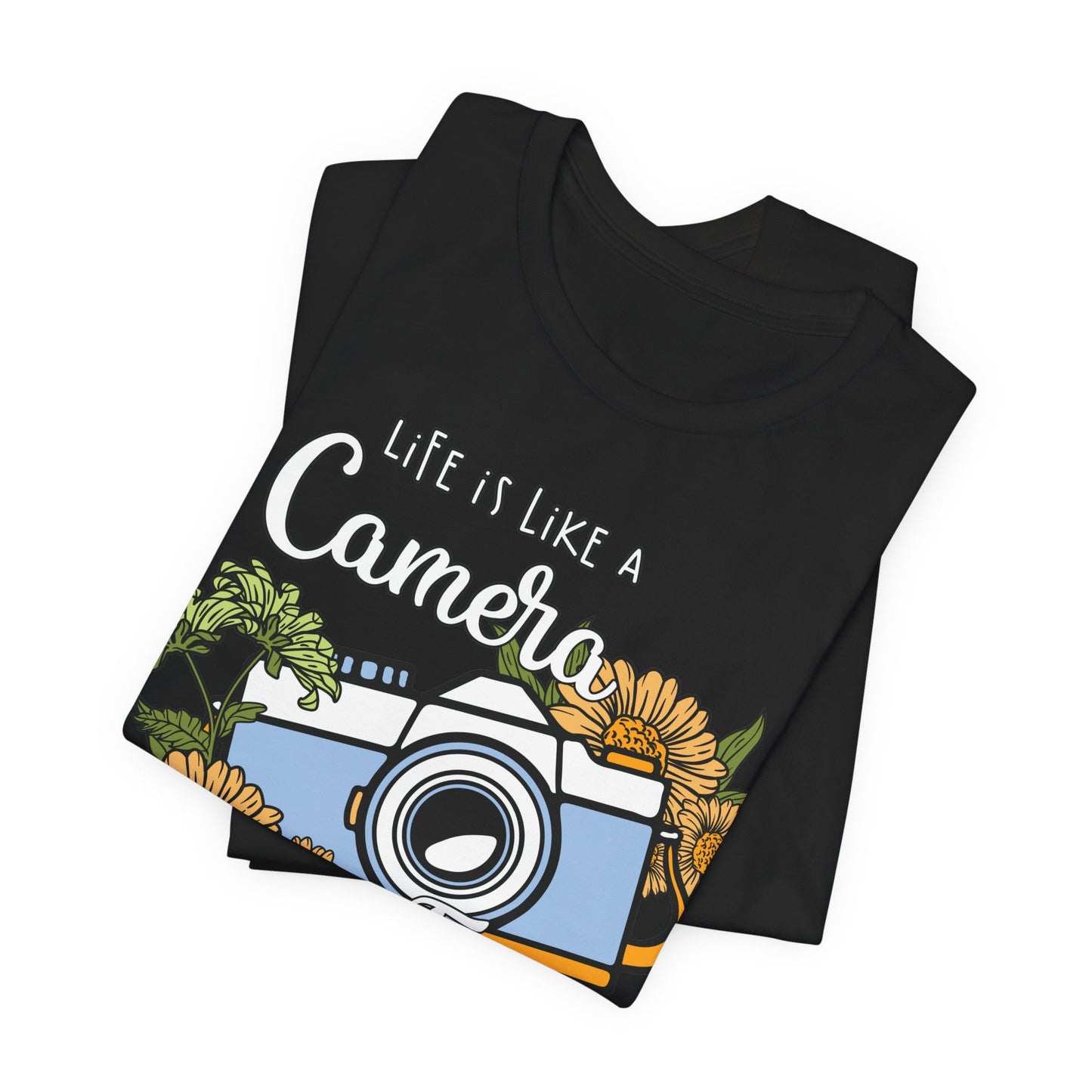 Life is like a Camera  - Jersey Short Sleeve Tee | 1