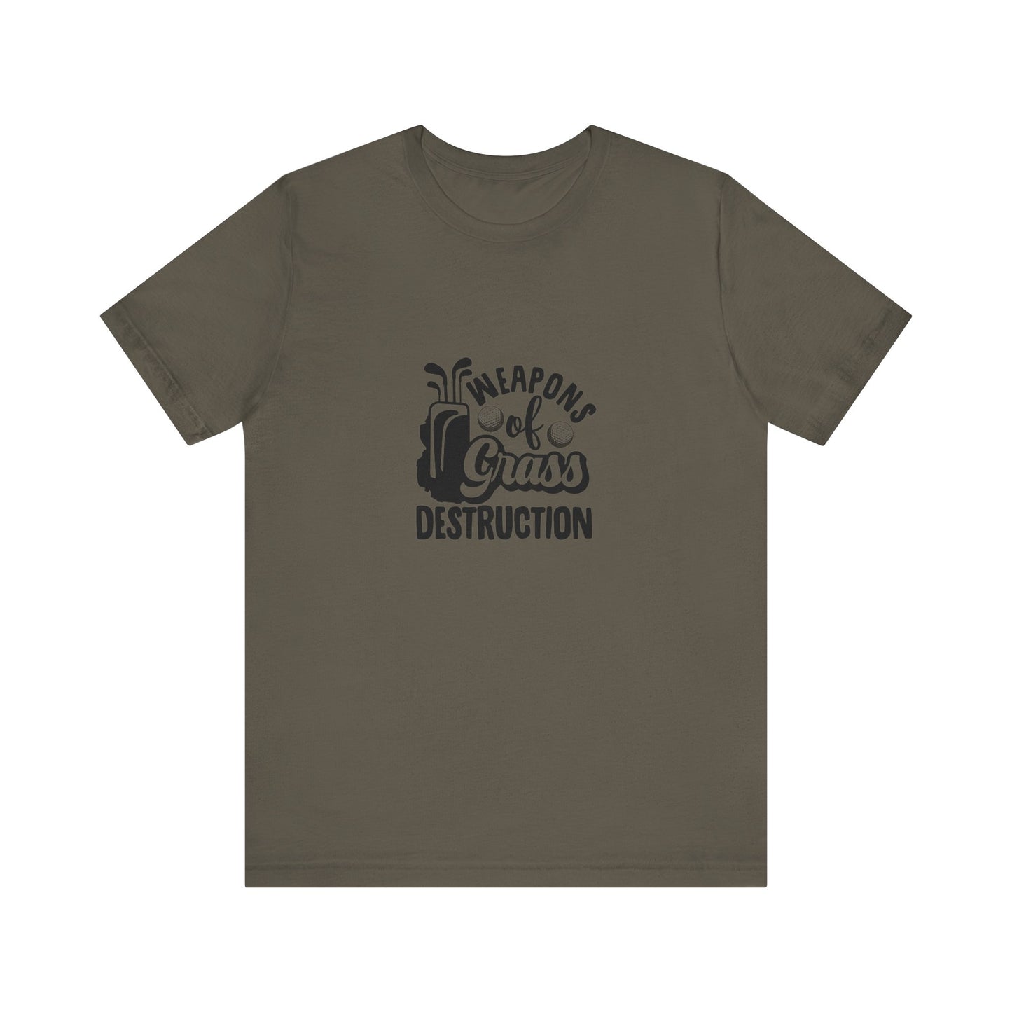 Weapons of grass destruction - Golf - Jersey Short Sleeve Tee