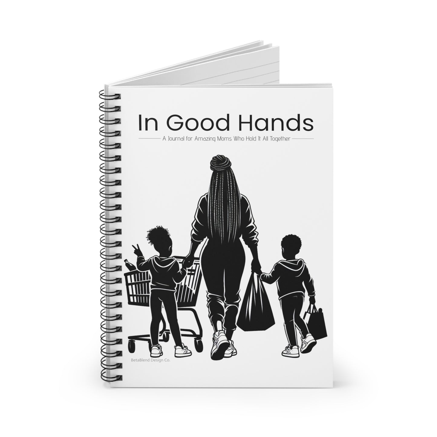 Mom Journal - In Good Hands - Spiral - Ruled Line | 5