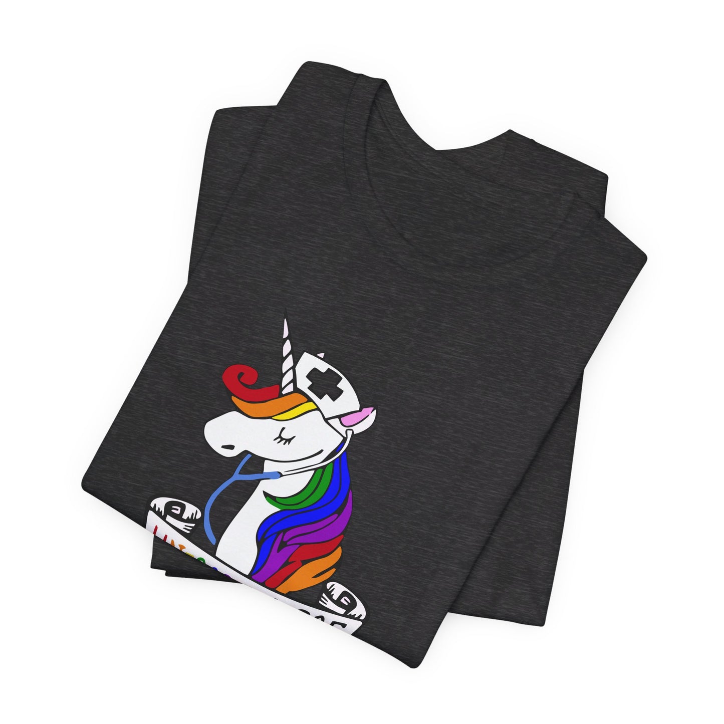 Unicorn Nurse - Unisex Jersey Short Sleeve Tee - Nurse