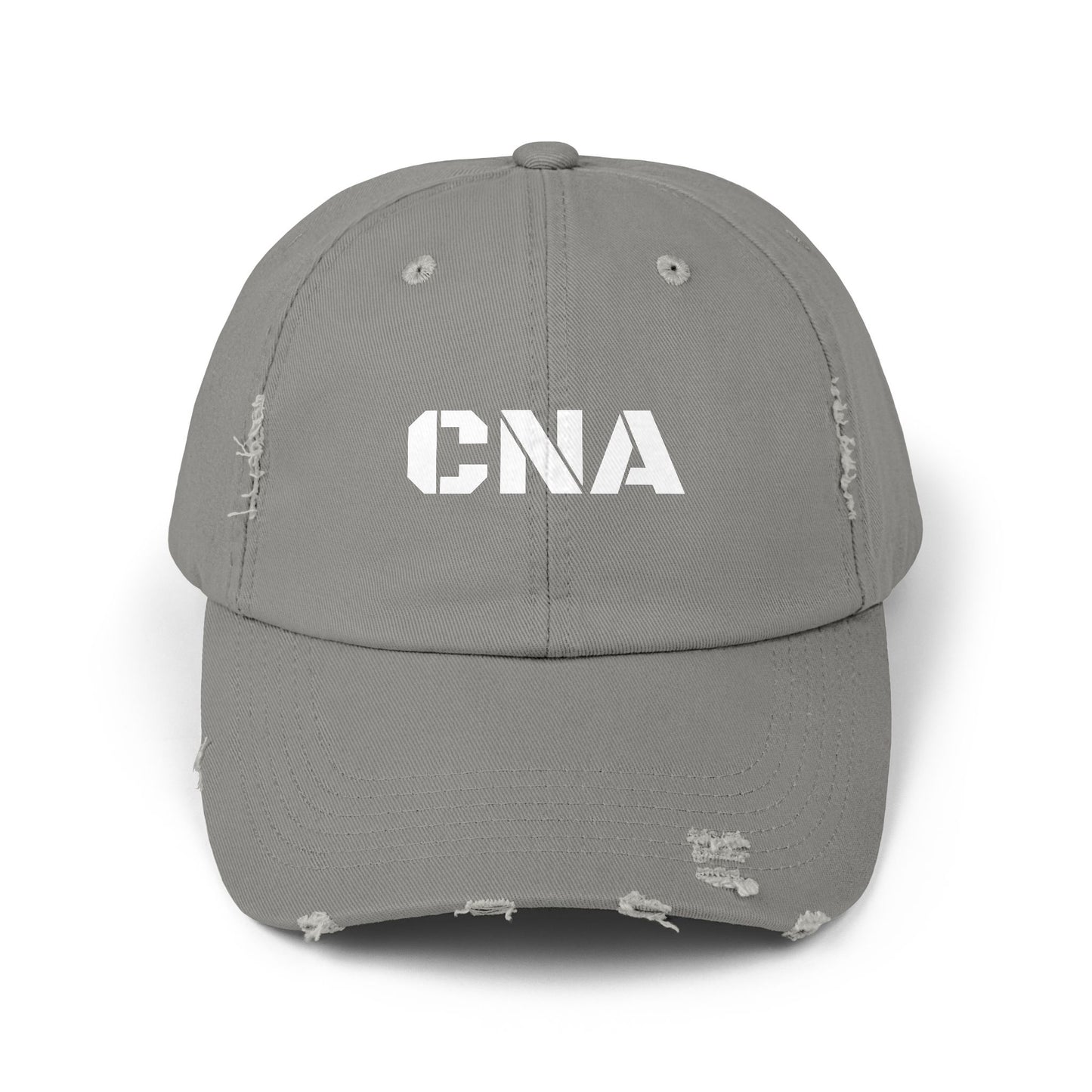 Nurse - Unisex Distressed Cap - CNA