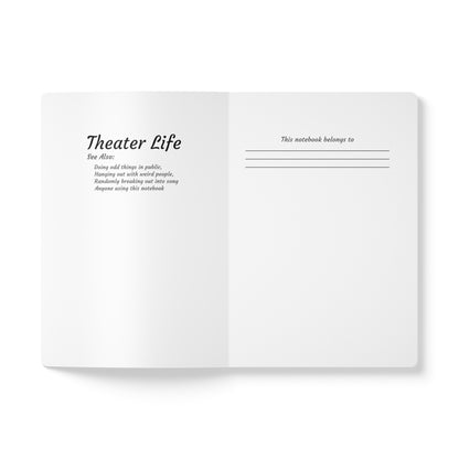 Theater Kid Journal/Notebook (Soft Cover) | 2