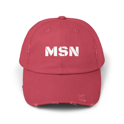 Nurse - Unisex Distressed Cap - MSN