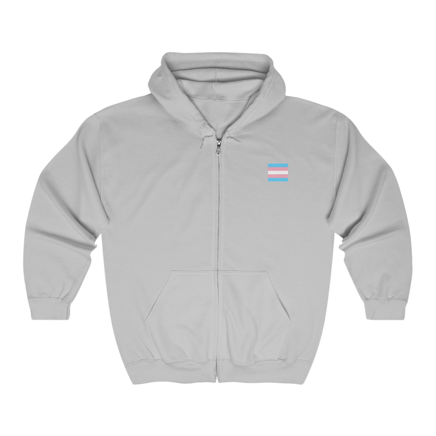 Trans -  Heavy Blend™ Full Zip Hooded Sweatshirt