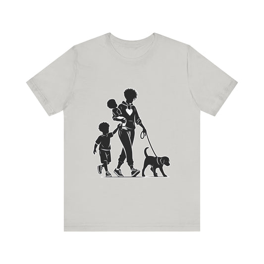 Mother w/children -  Jersey Short Sleeve Tee | 1