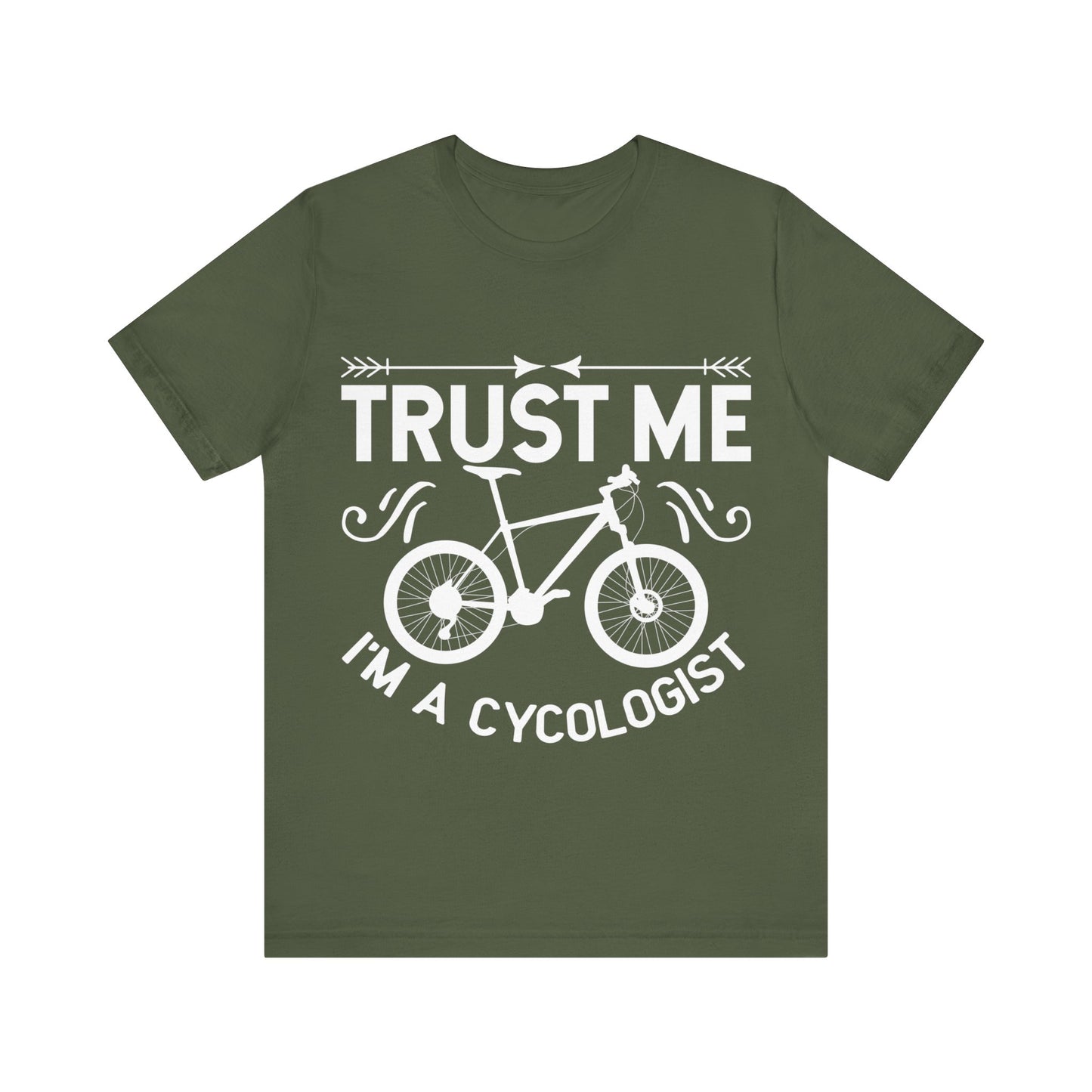 Trust Me, I'm a cycologist - Jersey Short Sleeve Tee