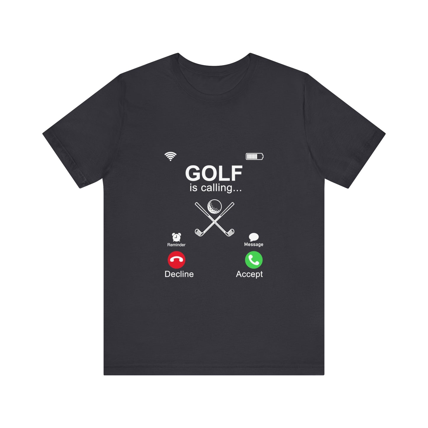 Golf is calling - Jersey Short Sleeve Tee | 3