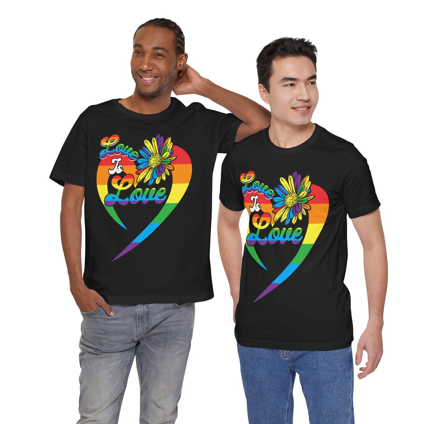 Love is love - Jersey Short Sleeve Tee