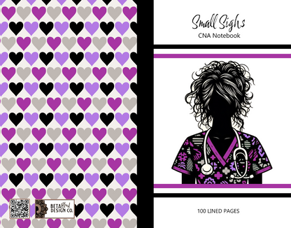 Small Sighs CNA Notebook 3 (5x8 inch)