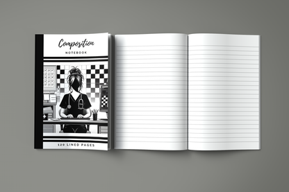 CNA Composition Notebook B&W 3 (6x9 inch)