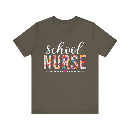 School nurse - Unisex Jersey Short Sleeve Tee