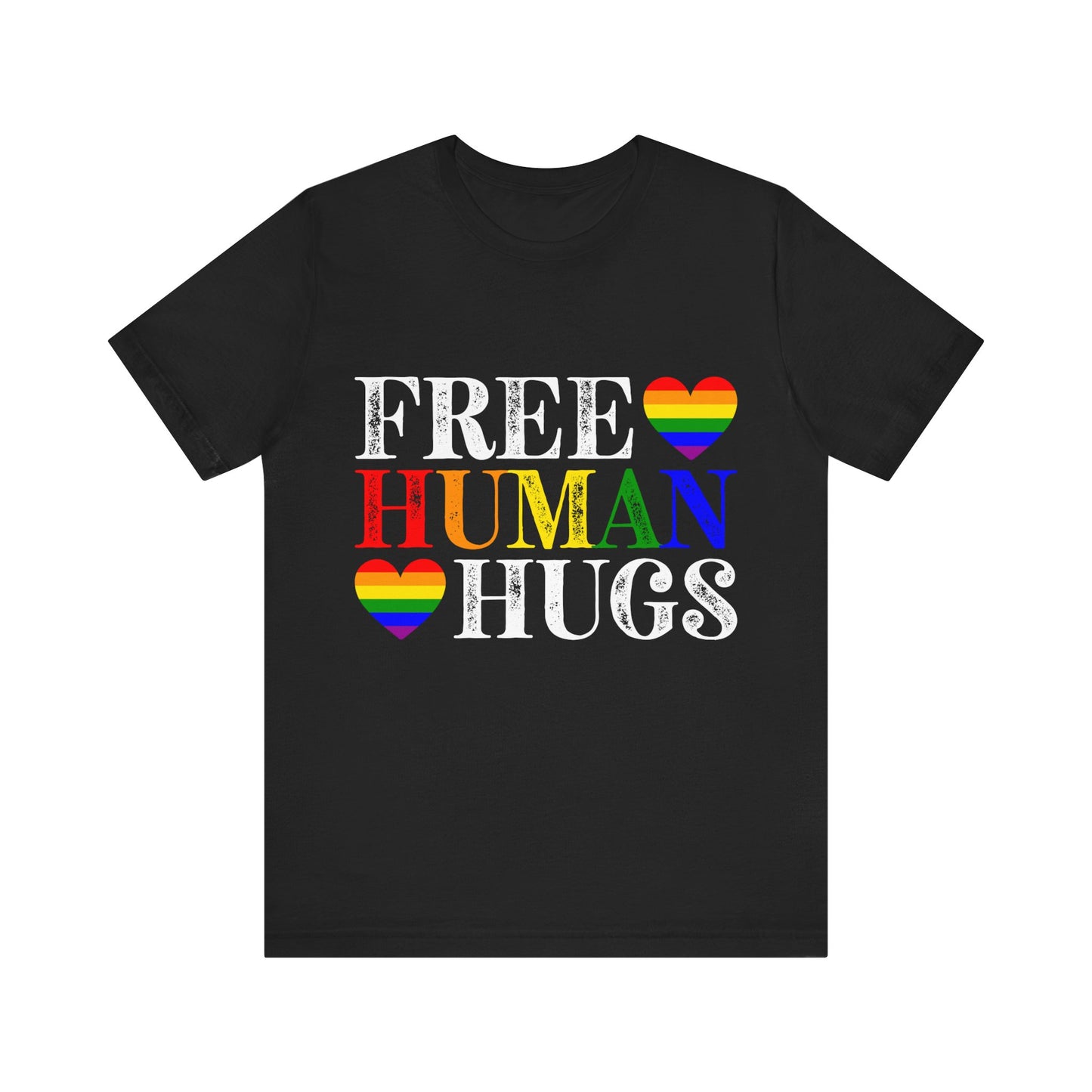 Free Human Hugs - Jersey Short Sleeve Tee