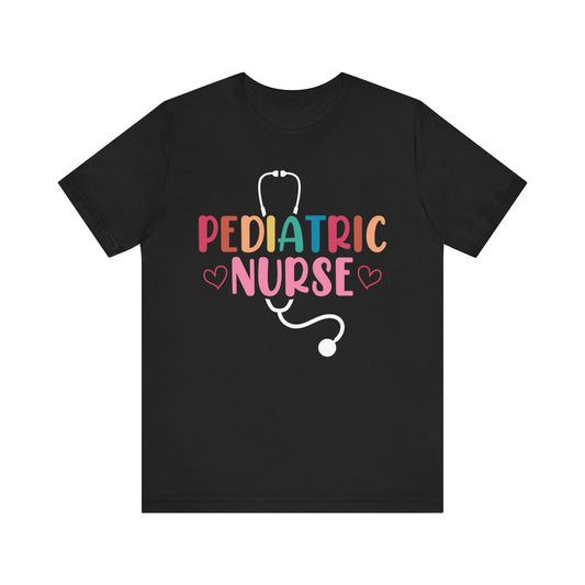 Pediatric Nurse - Unisex Jersey Short Sleeve Tee