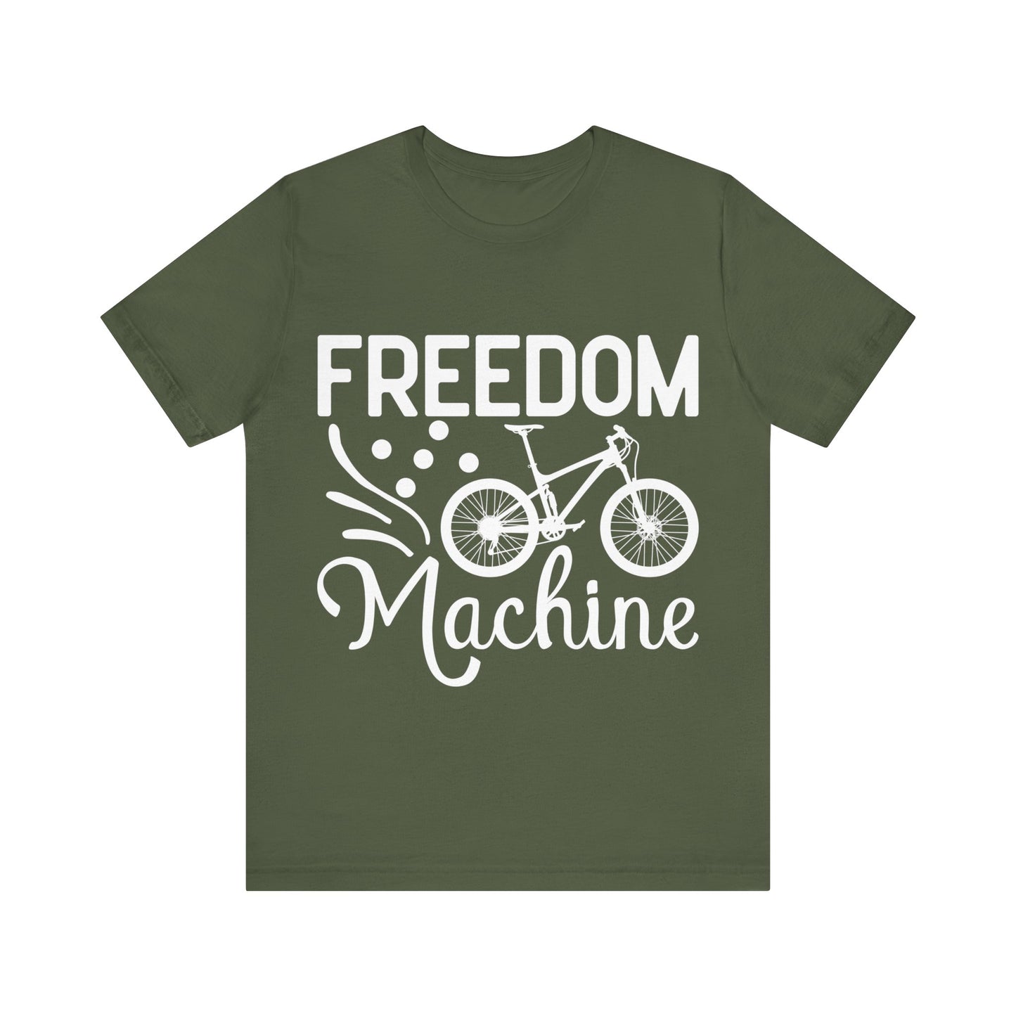 Unisex Jersey Short Sleeve Tee - Freedom machine (bike)