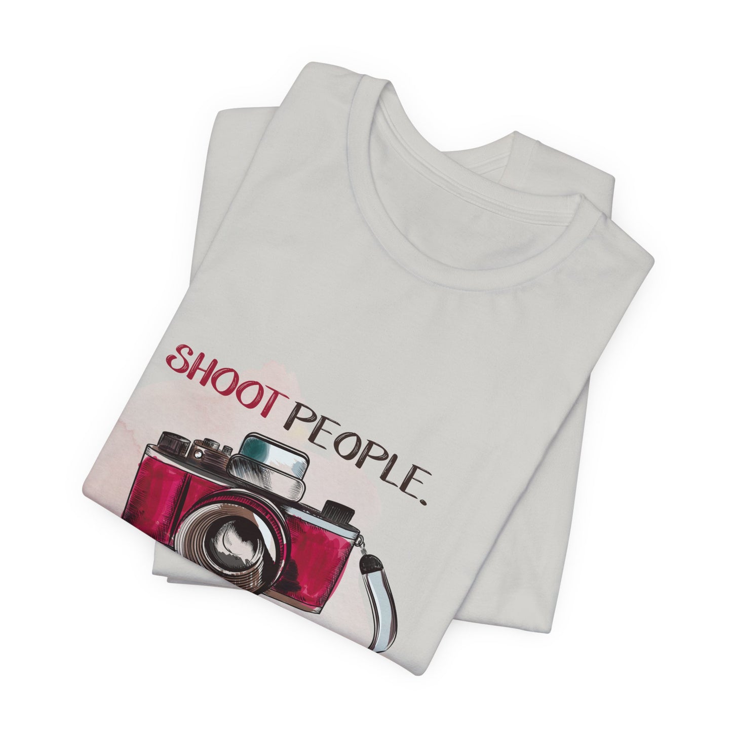 I shoot people - Camera Humor - Jersey Short Sleeve Tee | 1