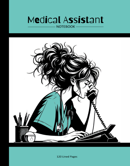 Medical Assistant Notebook 3 | 8.5 x 11 inch