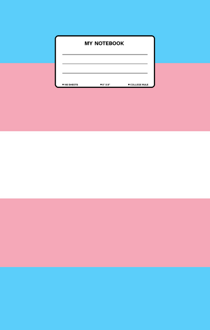 My Notebook - Pride (Transgender)