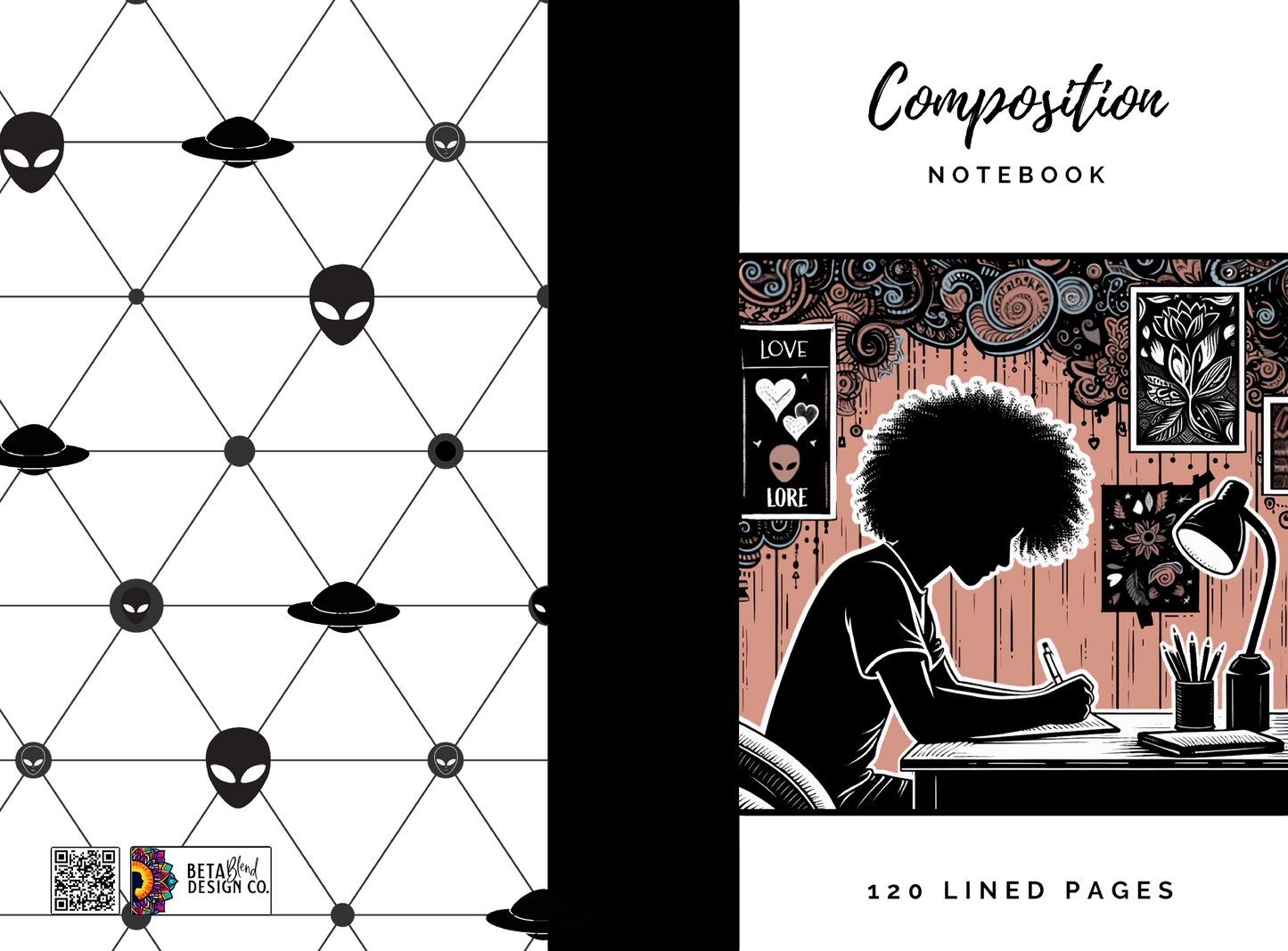 Teen Composition Notebook | 3