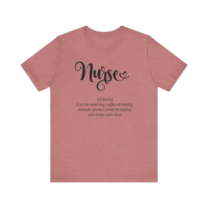 Nurse definition - Unisex Jersey Short Sleeve Tee