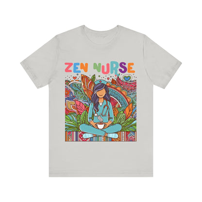 Zen Nurse - Unisex Jersey Short Sleeve Tee