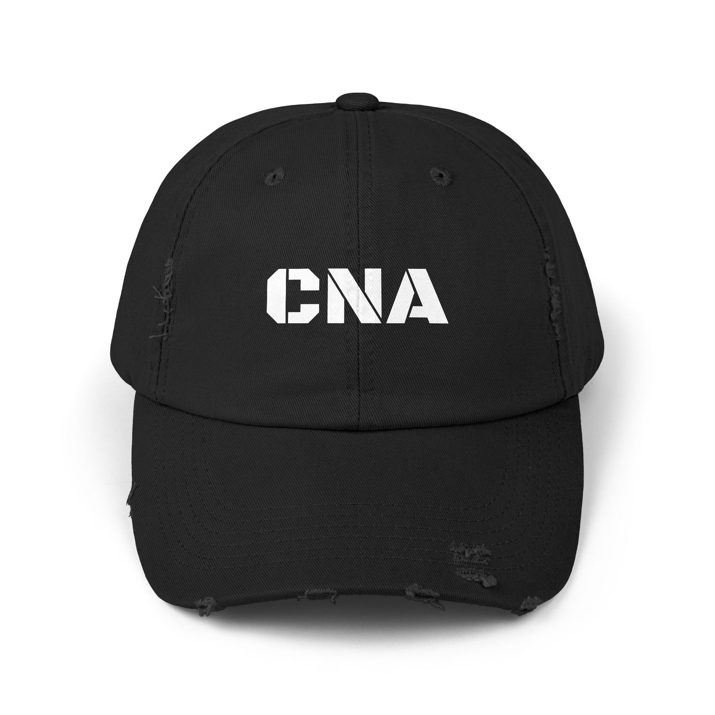 Nurse - Unisex Distressed Cap - CNA