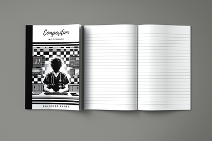 CNA Composition Notebook B&W 1 (6x9 inch)