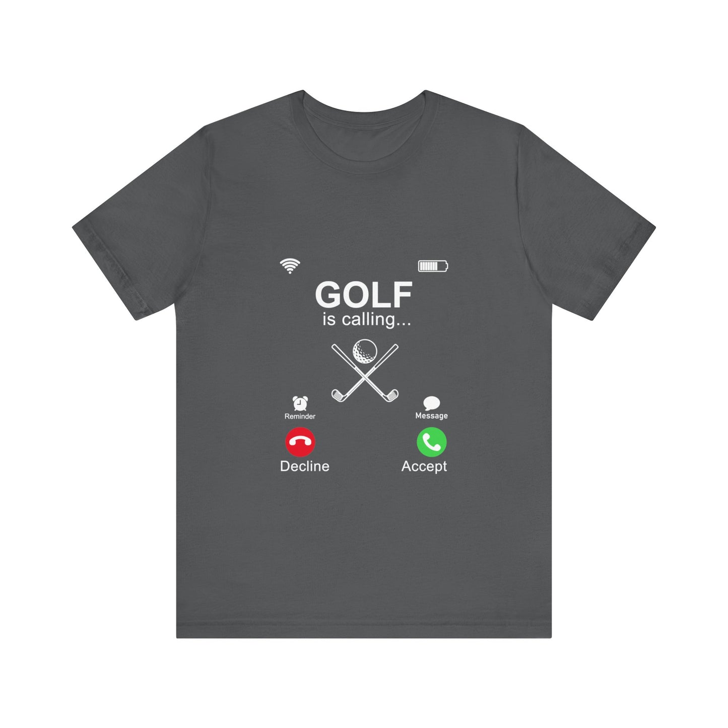 Golf is calling - Jersey Short Sleeve Tee | 3