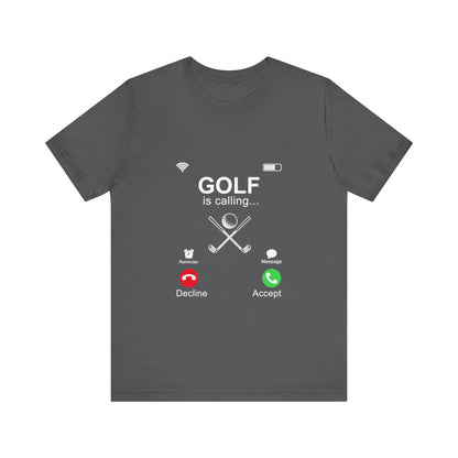 Golf is calling - Jersey Short Sleeve Tee | 3