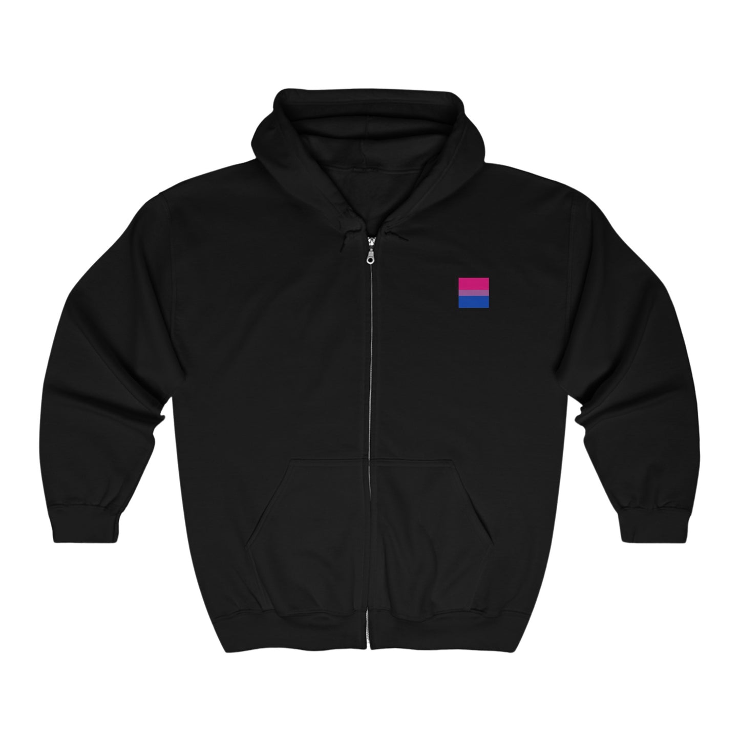 Bisexual -  Heavy Blend™ Full Zip Hooded Sweatshirt