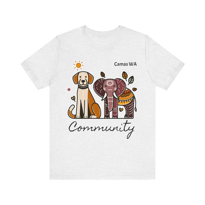 Community - Camas, WA - Jersey Short Sleeve Tee