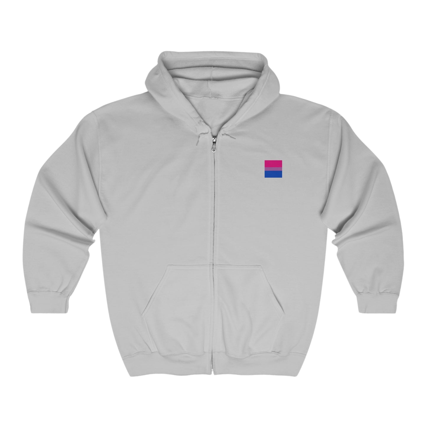 Bisexual -  Heavy Blend™ Full Zip Hooded Sweatshirt