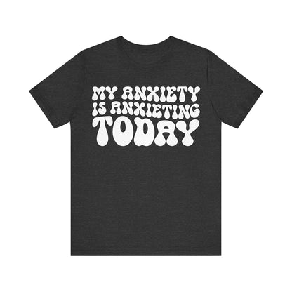 Funny Anxiety - Jersey Short Sleeve Tee | 2