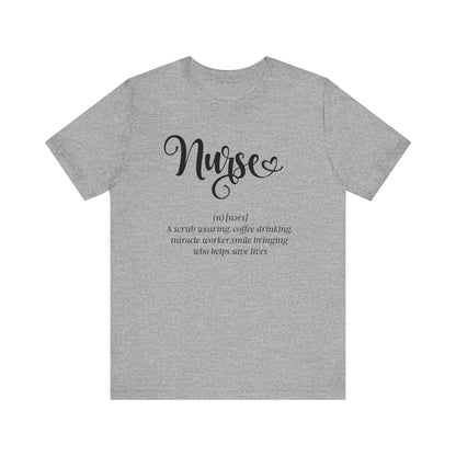 Nurse definition - Unisex Jersey Short Sleeve Tee