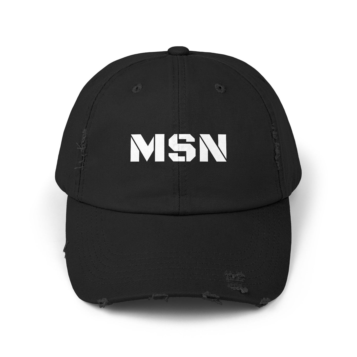 Nurse - Unisex Distressed Cap - MSN