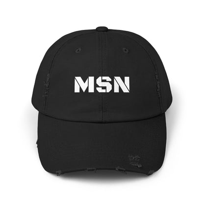 Nurse - Unisex Distressed Cap - MSN