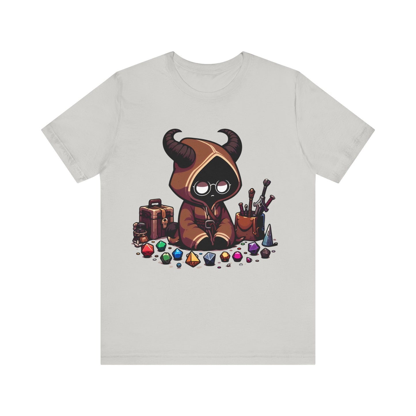 D&D Brown rogue - Unisex Jersey Short Sleeve Tee