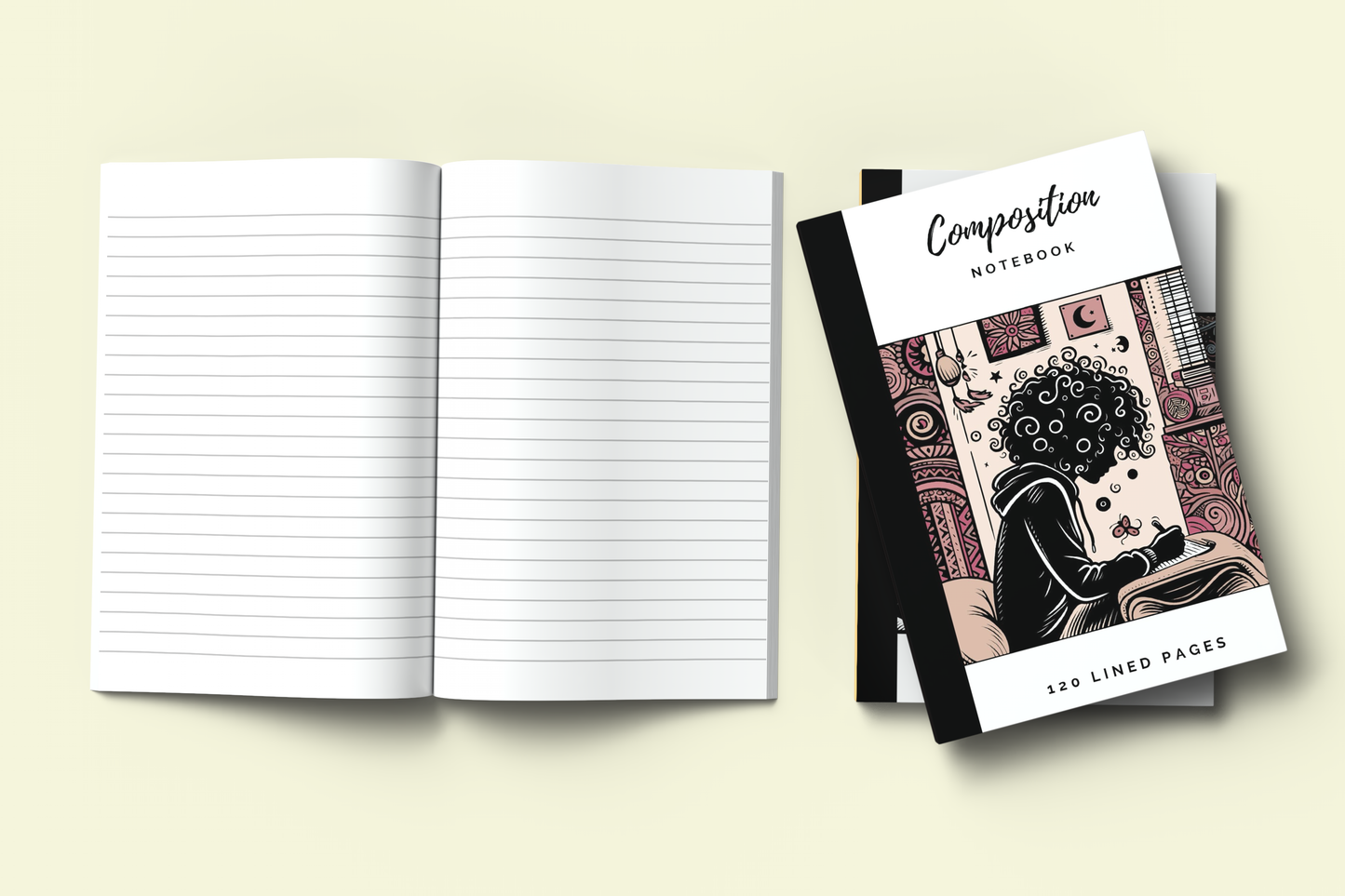 Teen Composition Notebook | 1