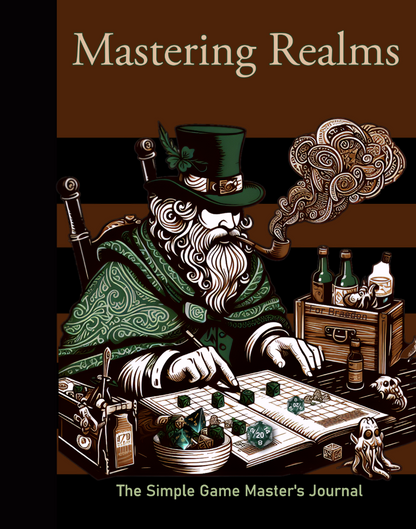 Mastering Realms: The Simple Game Master's Journal