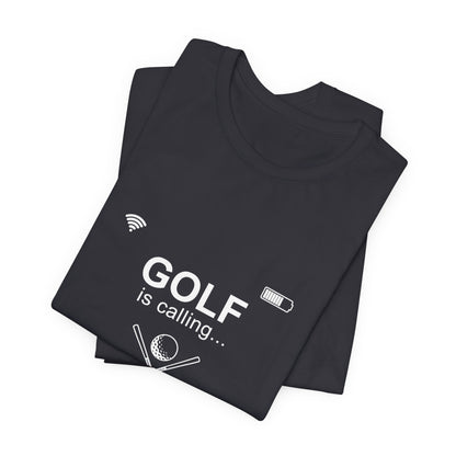 Golf is calling - Jersey Short Sleeve Tee | 3