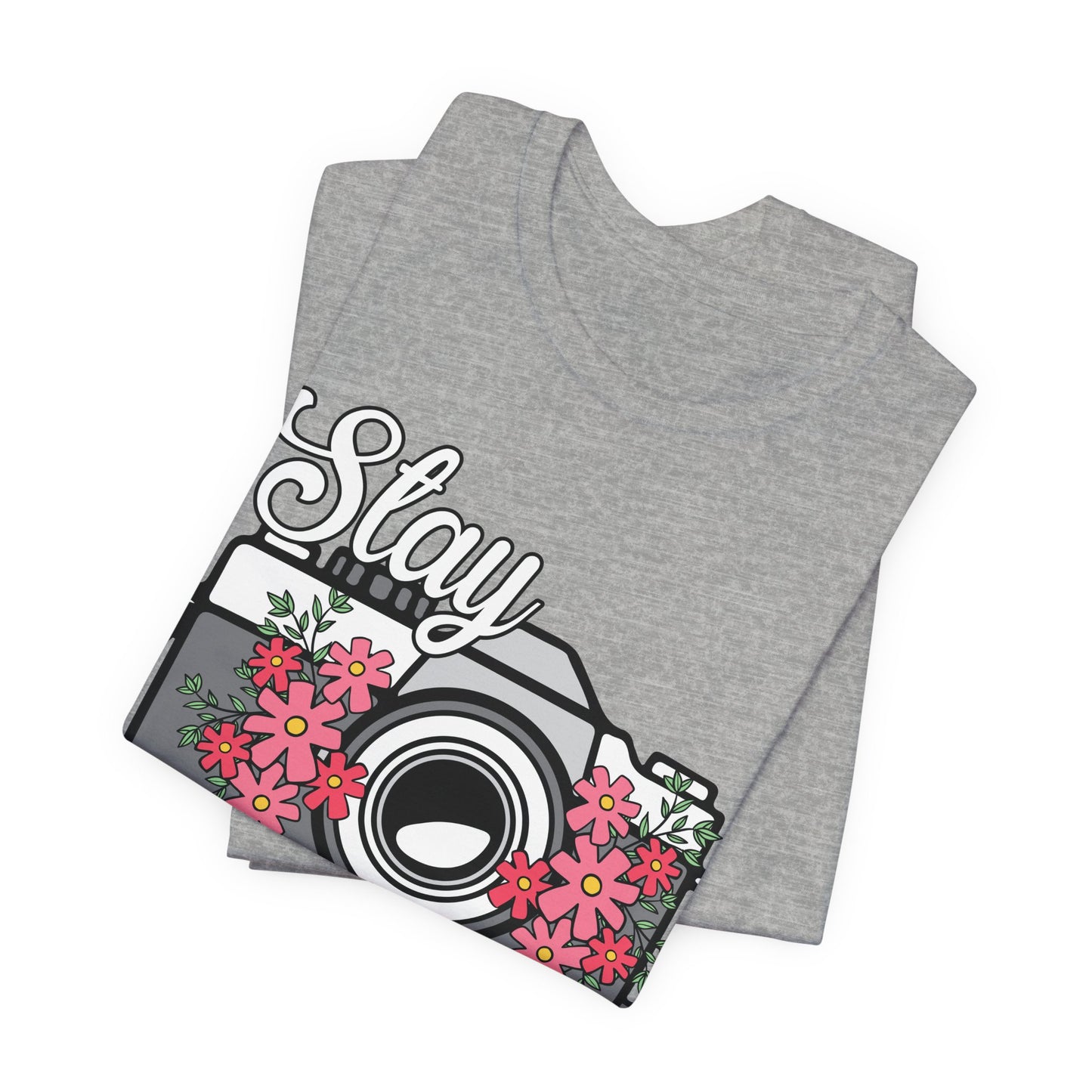 Stay focused - Camera  - Jersey Short Sleeve Tee | 4