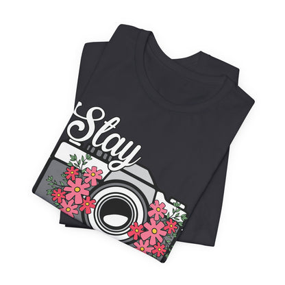 Stay focused - Camera  - Jersey Short Sleeve Tee | 4