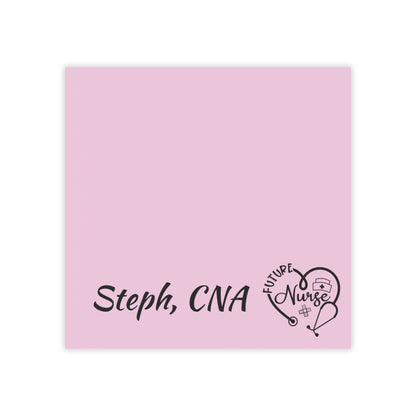 Add Your Name - Future Nurse - Post-it® Note Pads