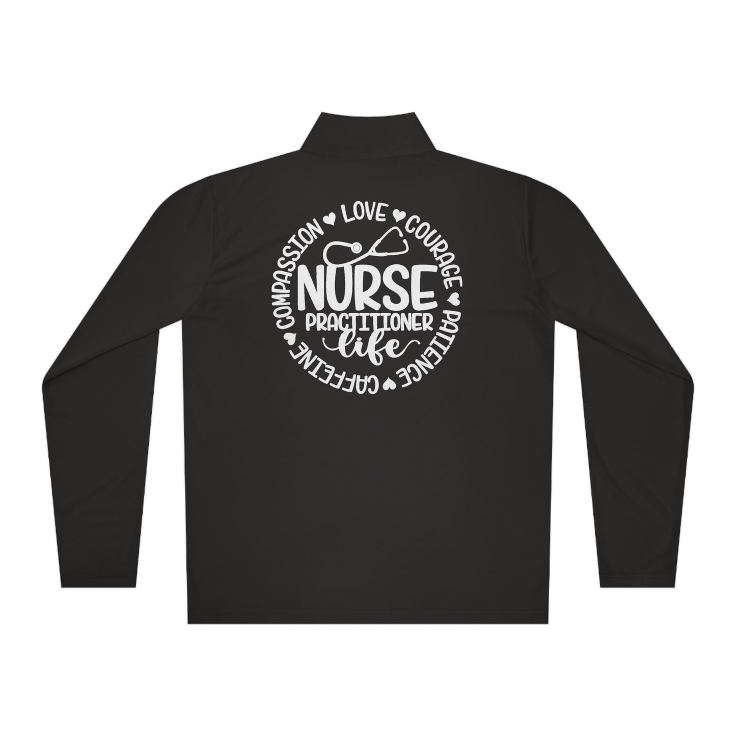 NP - Unisex Quarter-Zip Pullover - Nurse Practitioner